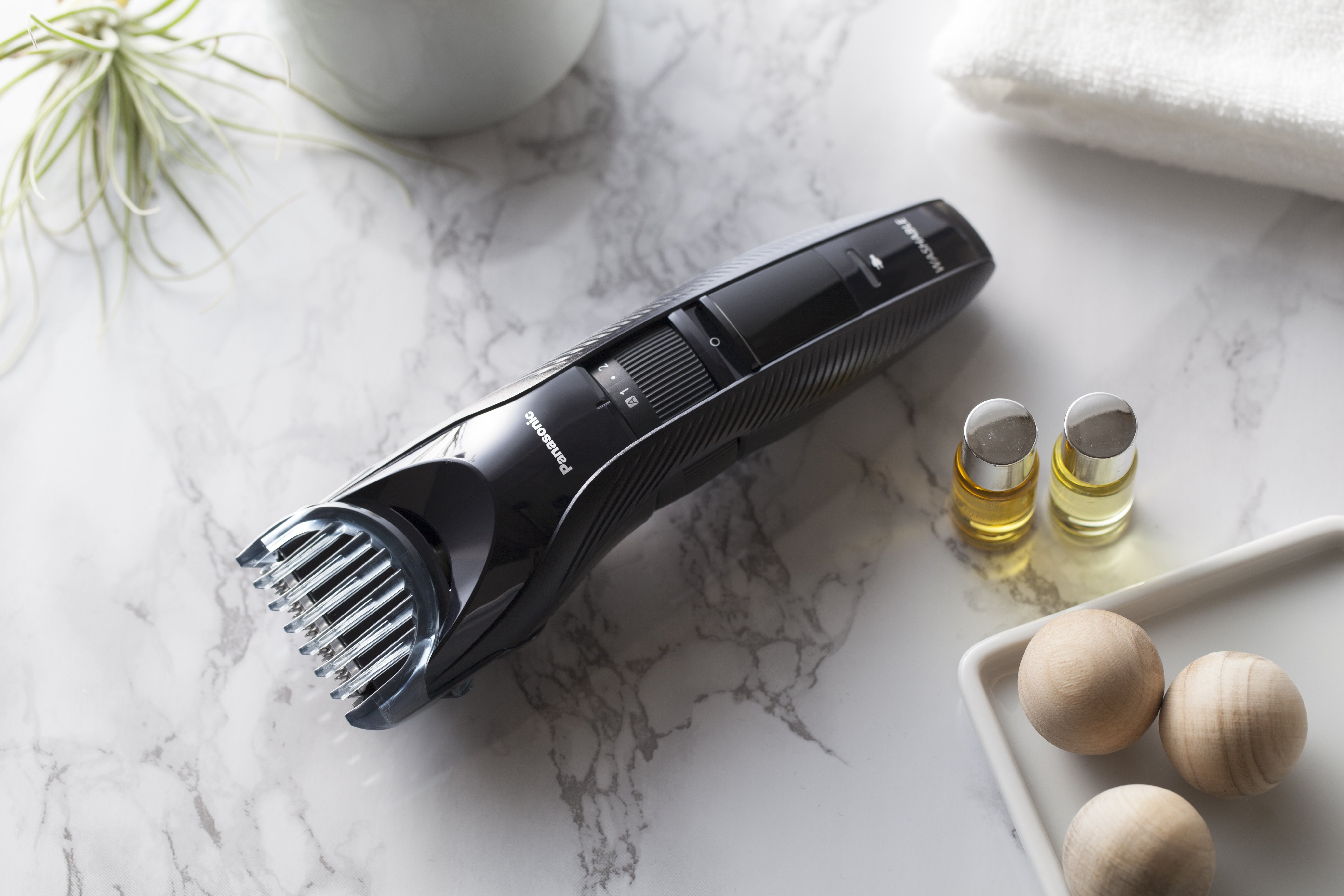 Cortadora De Pelo Panasonic Er-Gc53-K503, Tiempo De Funcionamiento 40 Min, Tiempo De Carga 8 H, Negra