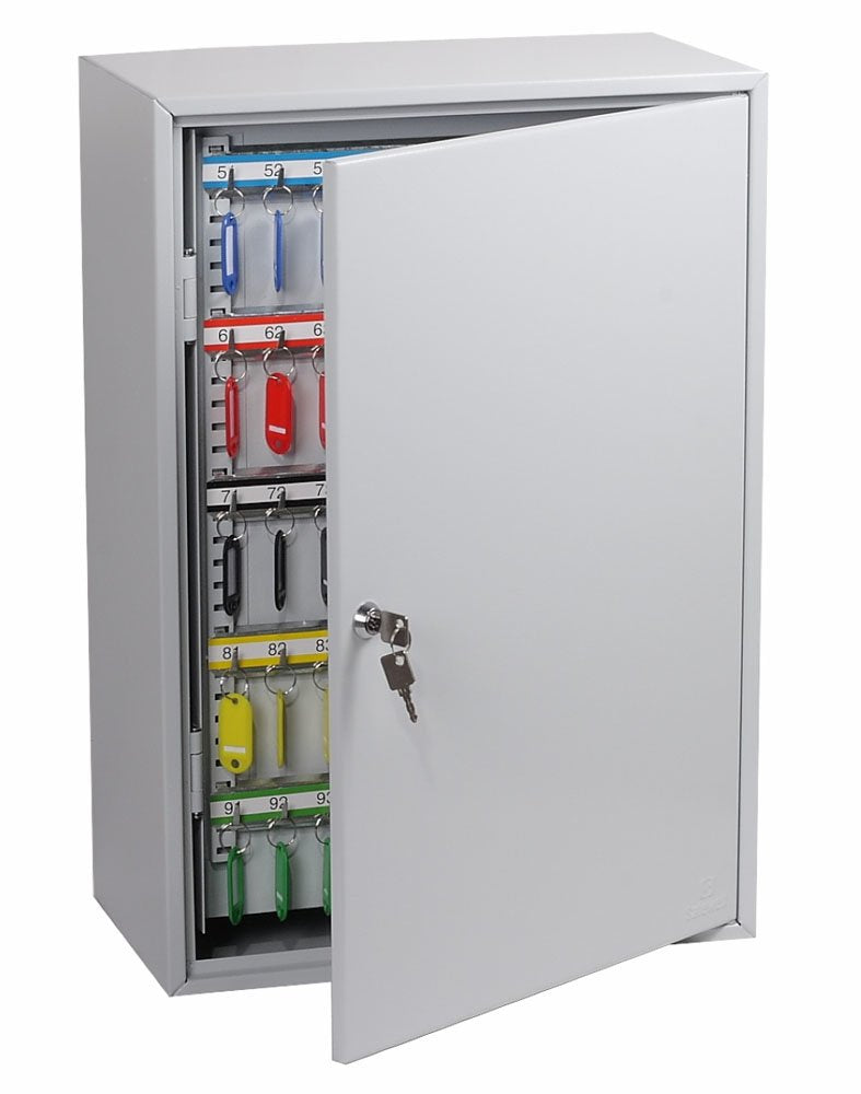 Caja Portallaves Phoenix Safe Co. Kc0604k Y Organizador Gris
