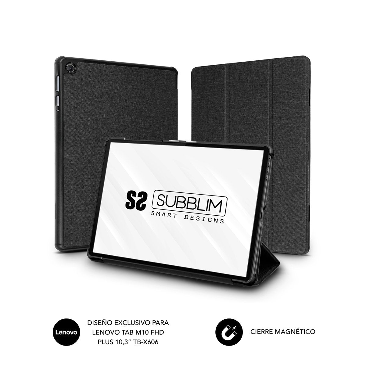 EAN 8436586742065 - SUBBLIM SUBKT4-BTPI60 26,2 cm (10.3") Folio Negro imagen 1