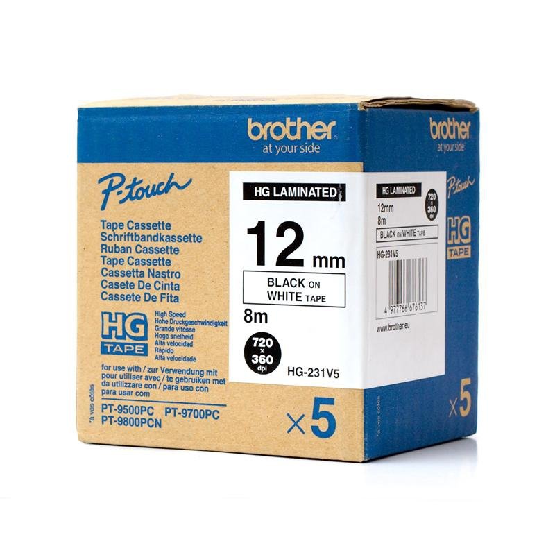 Brother Hge-231v5 Cinta Para Impresora De Etiquetas