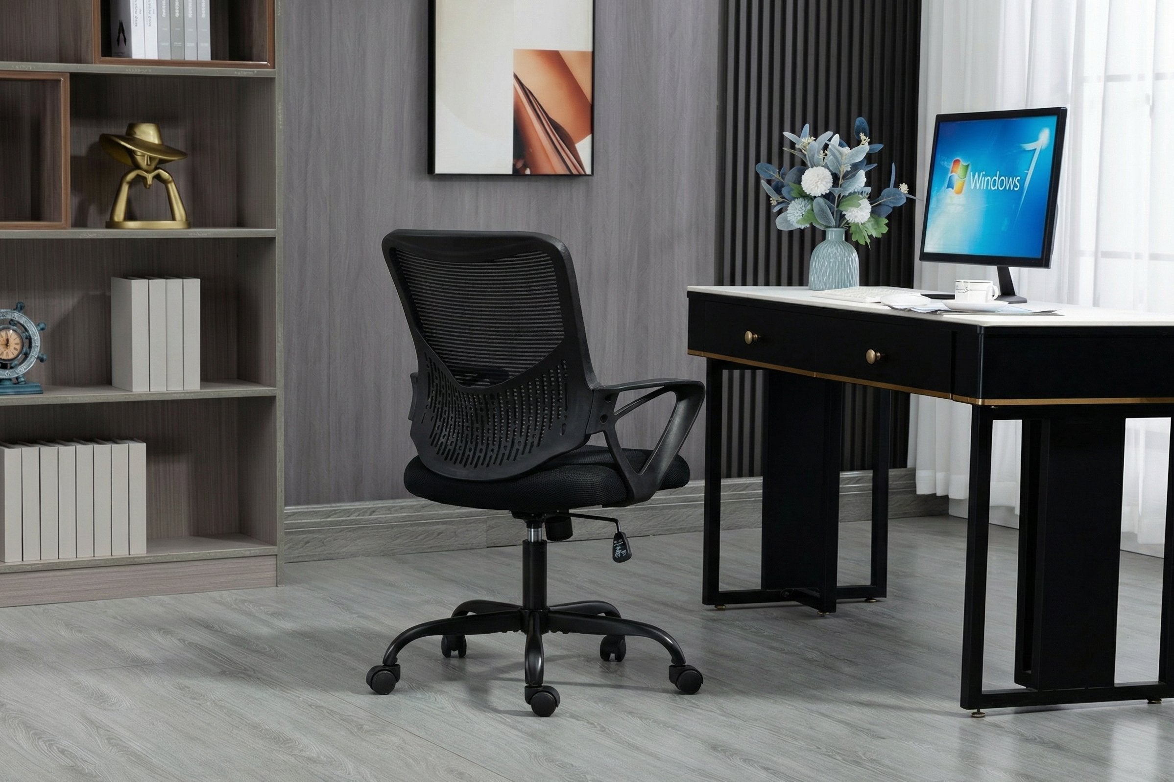 Silla De Oficina Activejet Yk507 Negra