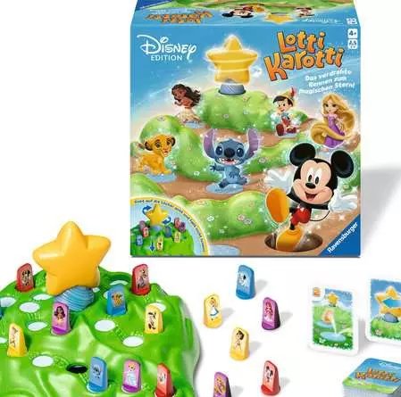 Ravensburger Lotti Karotti - Edición De Disney, Juego De Mesa 24851