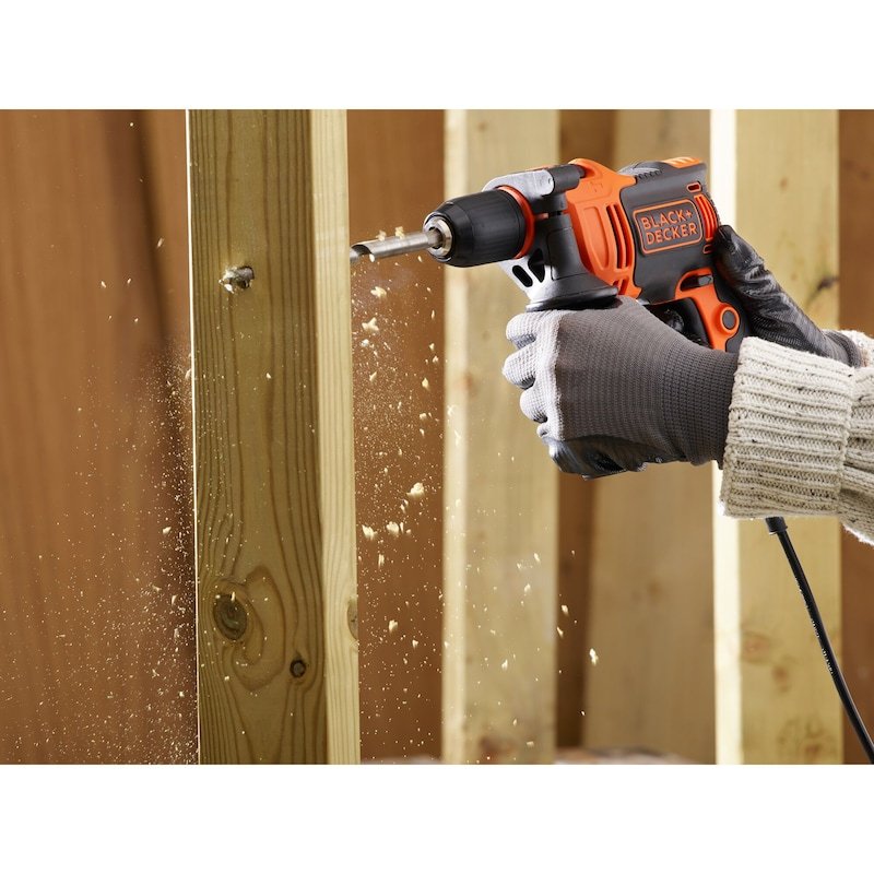 EAN 5035048681343 - Black & Decker BEH710K-QS taladro 2800 RPM Sin llave imagen 4