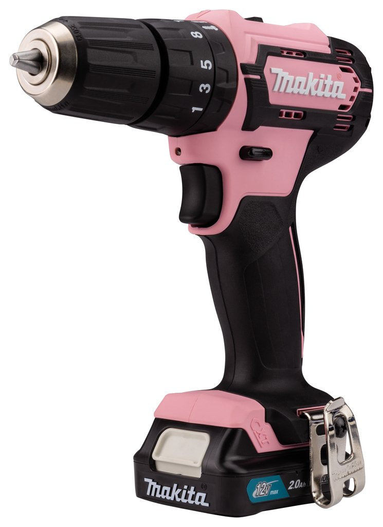 Taladro Combinado Inalambrico Makita Hp333dsap1 Rosa