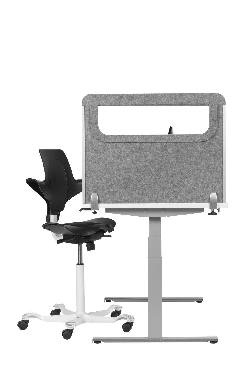 Bakkerelkhuizen Be Safety Screen Schutzwand Seite H60d80 Inkl. Acryl-Fenster