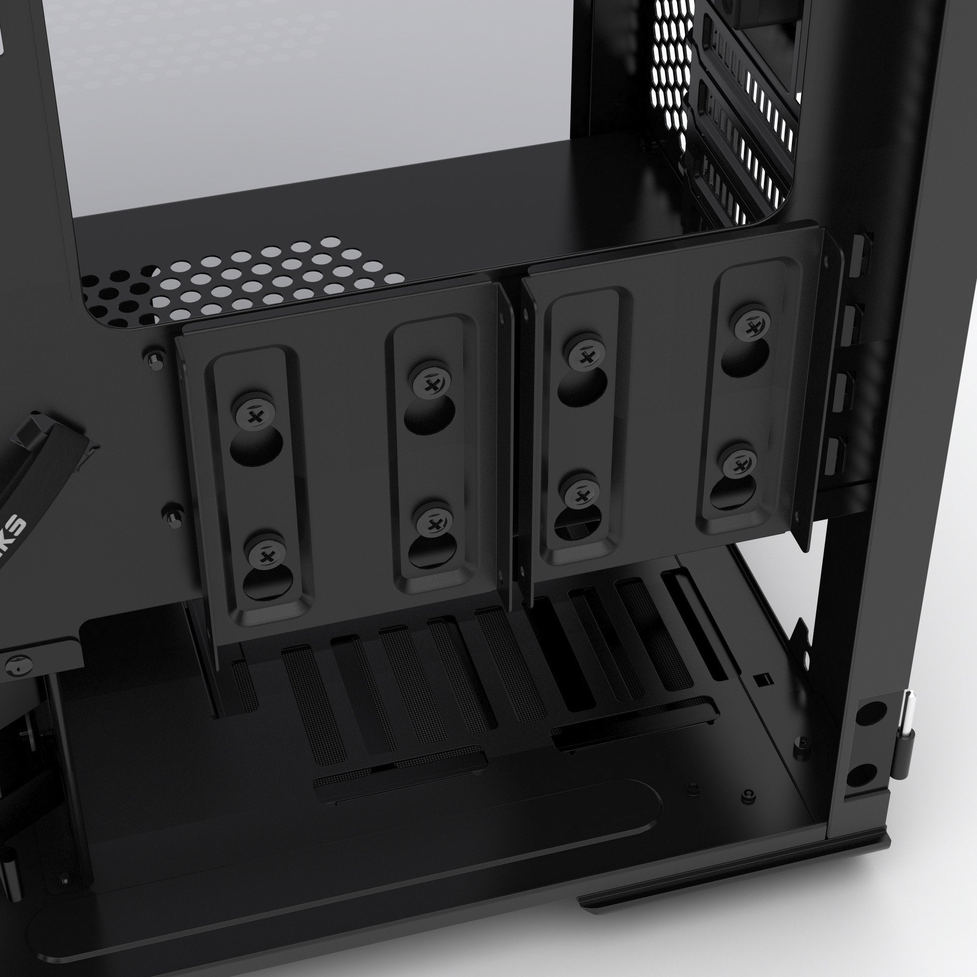 Caja Tour Micro Atx Phanteks Enthoo Evolv Con Paneles De Cristal (Negro)