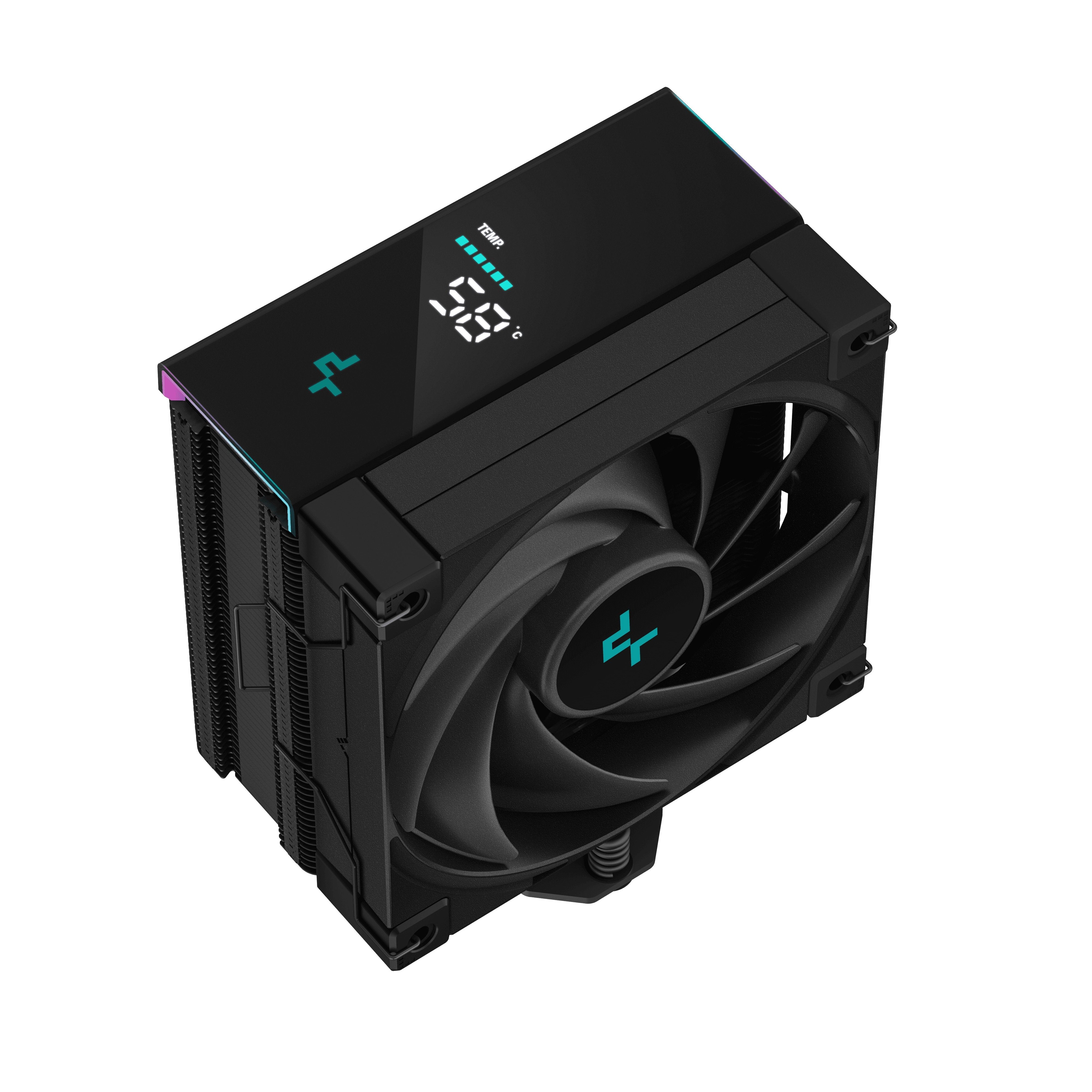 EAN 6933412728207 - DeepCool AK400 DIGITAL Procesador Refrigerador de aire 12 cm Negro 1 pieza(s) imagen 2