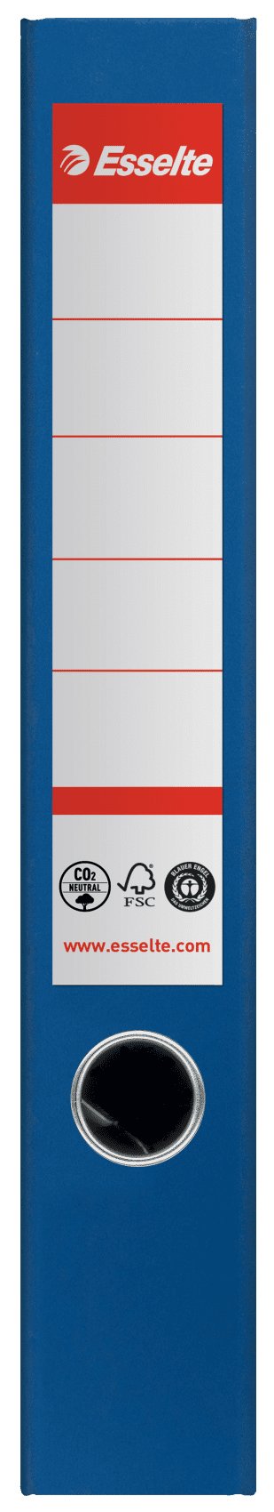 Esselte Archivador Palanca Nº1 Co2 Neutral A4 Cartón 100% Reciclado Lomo 50mm Azul Vivida