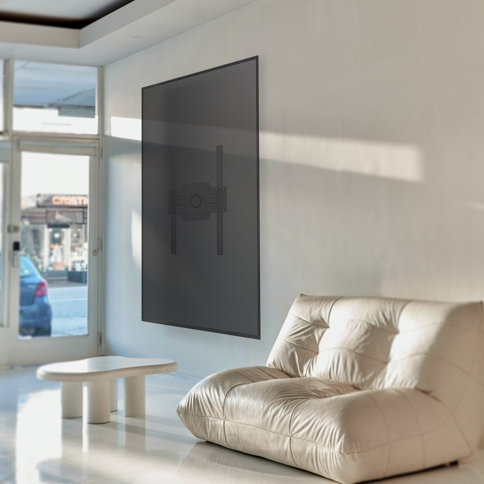 Soporte Pared 37-80 Rotación 360° Negro