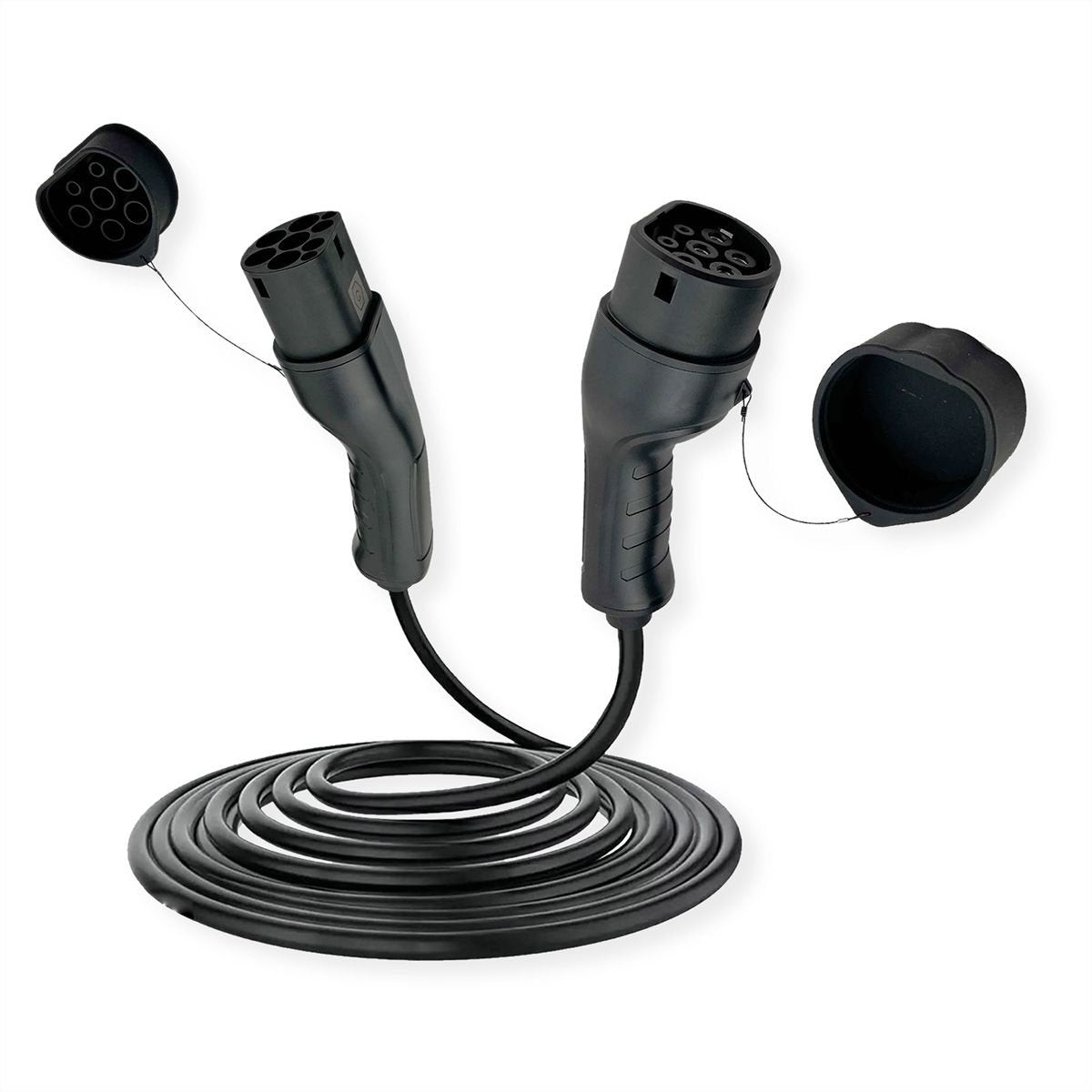 EAN 7630049628144 - ROLINE 19080027 cable de carga para vehículo eléctrico Negro Type 2 3 7,5 m imagen 1