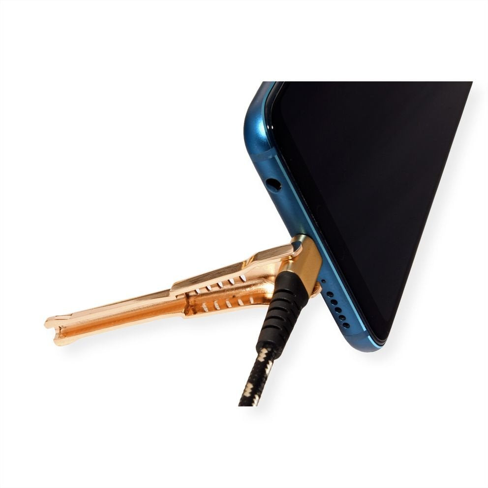 Roline Gold Usb 2.0 Sync- & Ladecable, Usb-A Usb-C, Sttze, 1 M