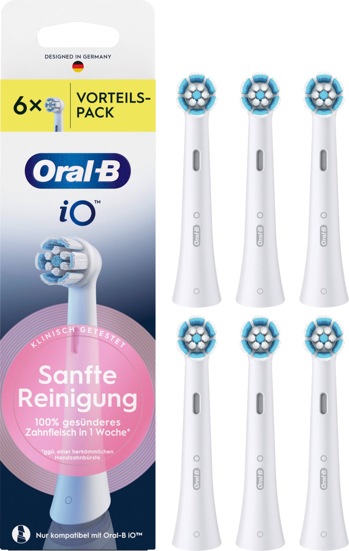 EAN 8700216194679 - Oral-B 8700216194679 cepillo de cabello 6 pieza(s) Blanco imagen 16
