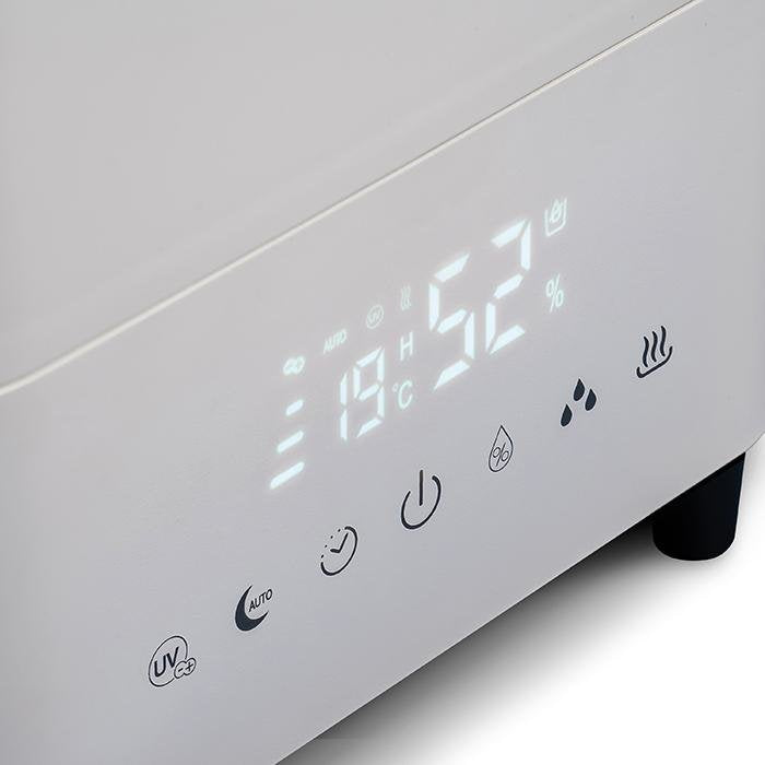 Humidificador Meaco Deluxe 202 Ultrasónico De Alta Gama Con Purificador De Aire Integrado, Humidificador Silencioso Para Dormitorio, Oficina Y Hogar, Control De Humedad Y Bajo Consumo