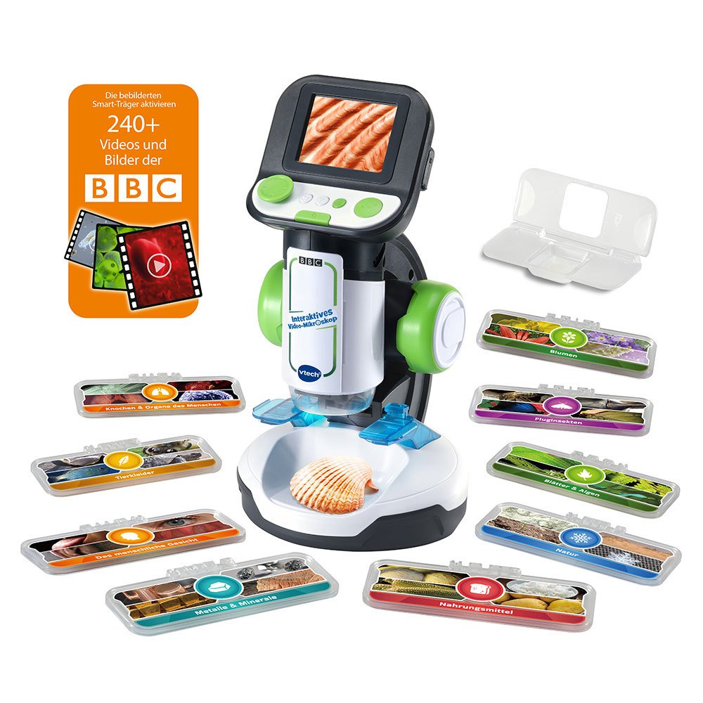 Caja De Experimentos Con Videomicroscopio Interactivo Vtech 80-616104
