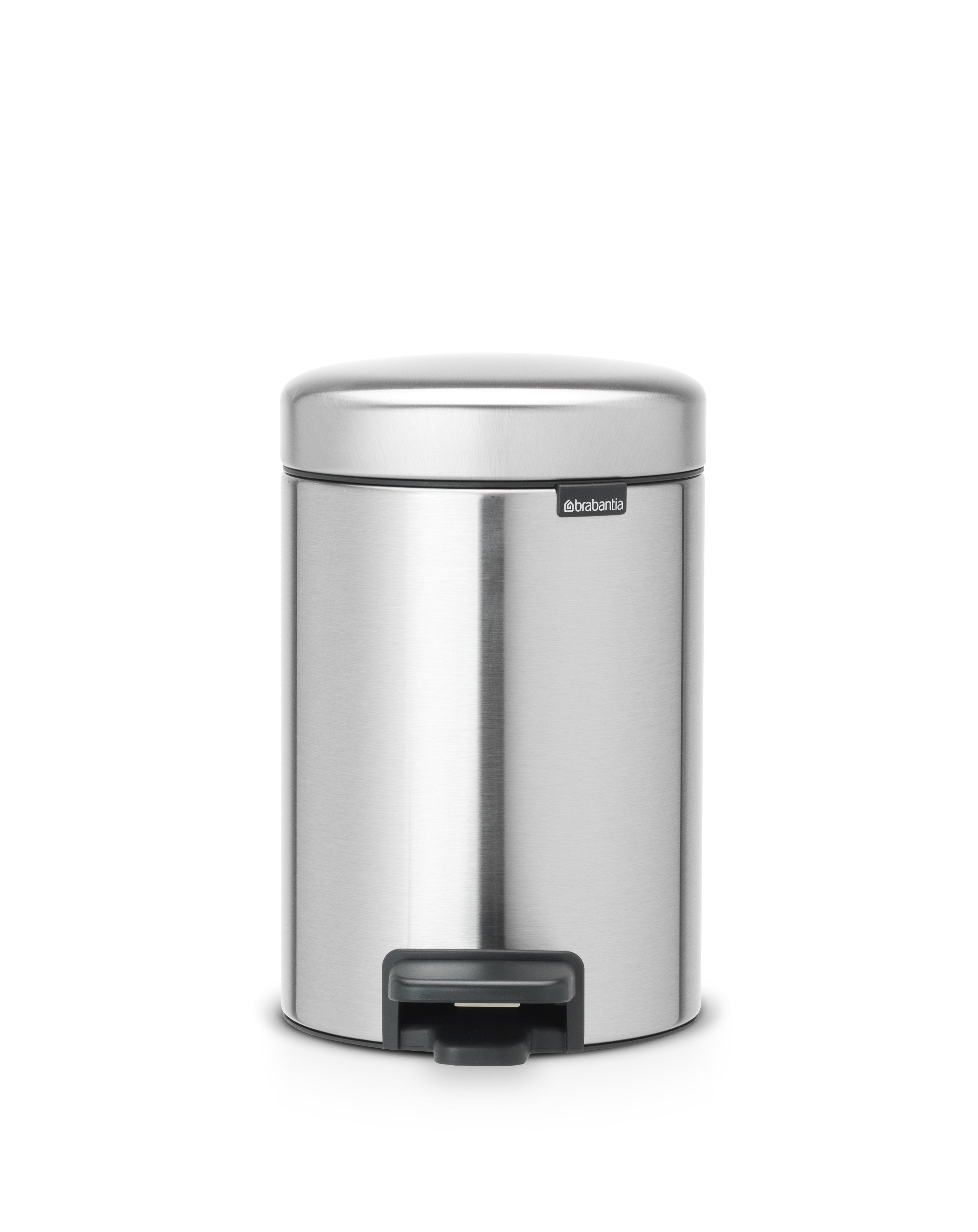 Cubo Pedal Brabantia Newicon 3,0 L Acero Mate