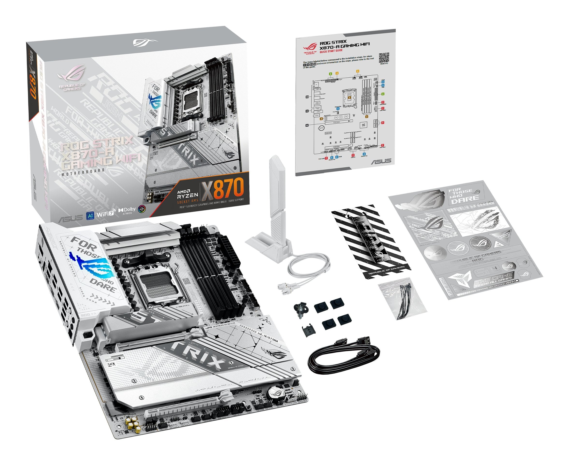 EAN 4711387737859 - ASUS ROG STRIX X870-A GAMING WIFI AMD X870 Zócalo AM5 ATX imagen 14