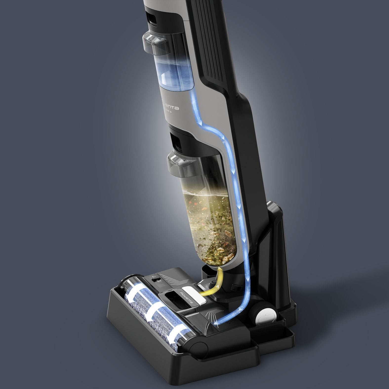 Aspirador Escoba Con Batería Rowenta X Clean 4 Gz5035 Autonomía 50 Min