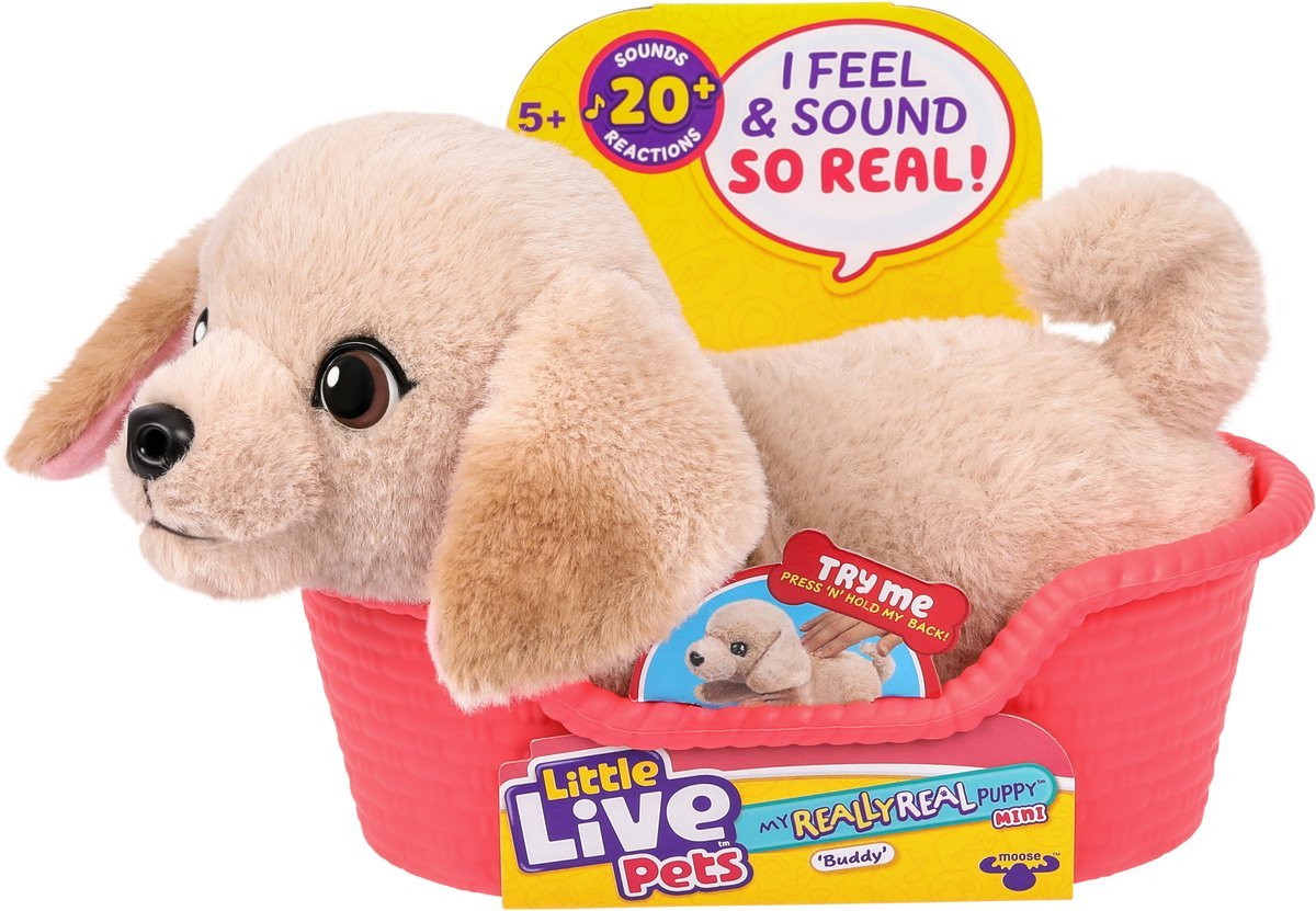 Moose Toys Ltd. Little Live Pets My Really Real S2 Puppy Mini - Buddy 26650