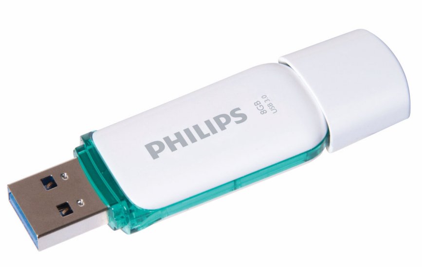 Pendrive Philips Usb-Stick 8gb 3.0 Usb Snow Super Fast Green