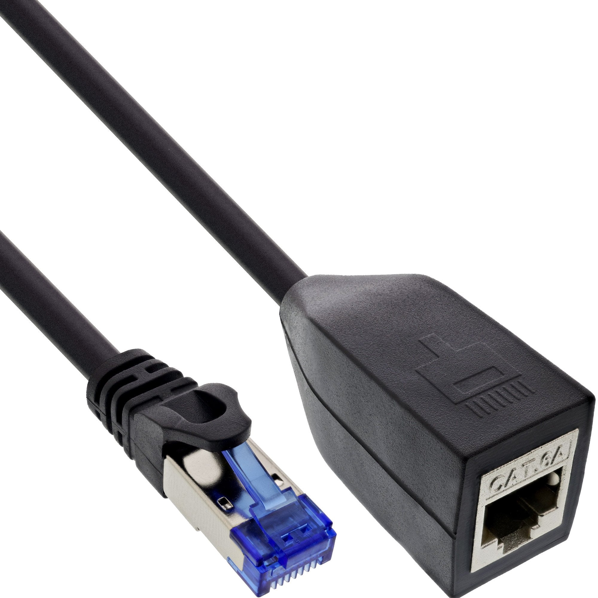 Inline 69990f Cable De Red Negro 0,2 M Cat6a S/Ftp (S-Stp)