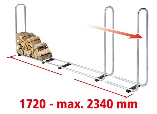 Soporte Metalico Para Almacenar Leña 5122000 Wolfcraft