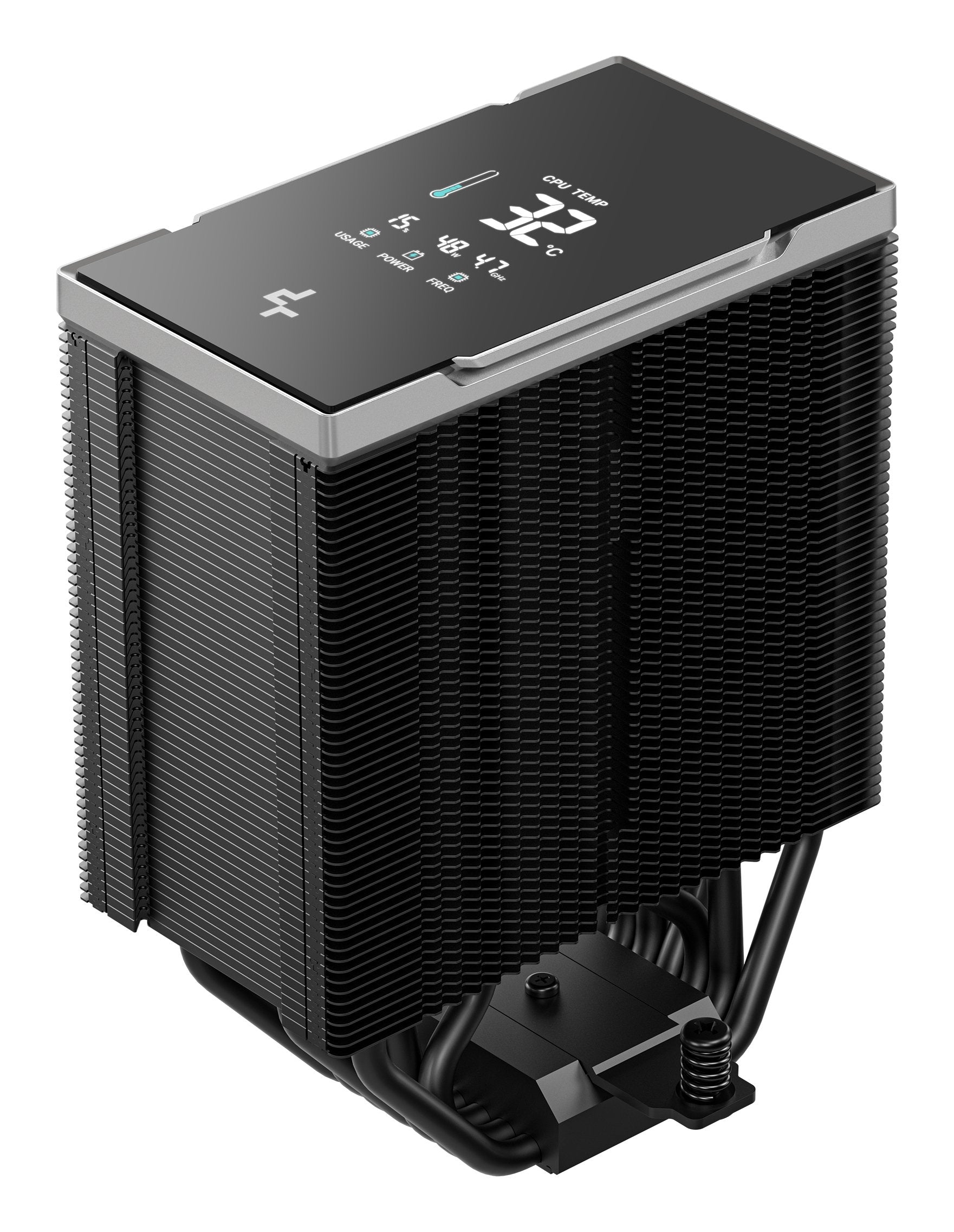 Refrigeración Cpu Deepcool Ak700 Digital Nyx,Negro, 120 Mm R-Ak700-Bknnmn-Gjd-1