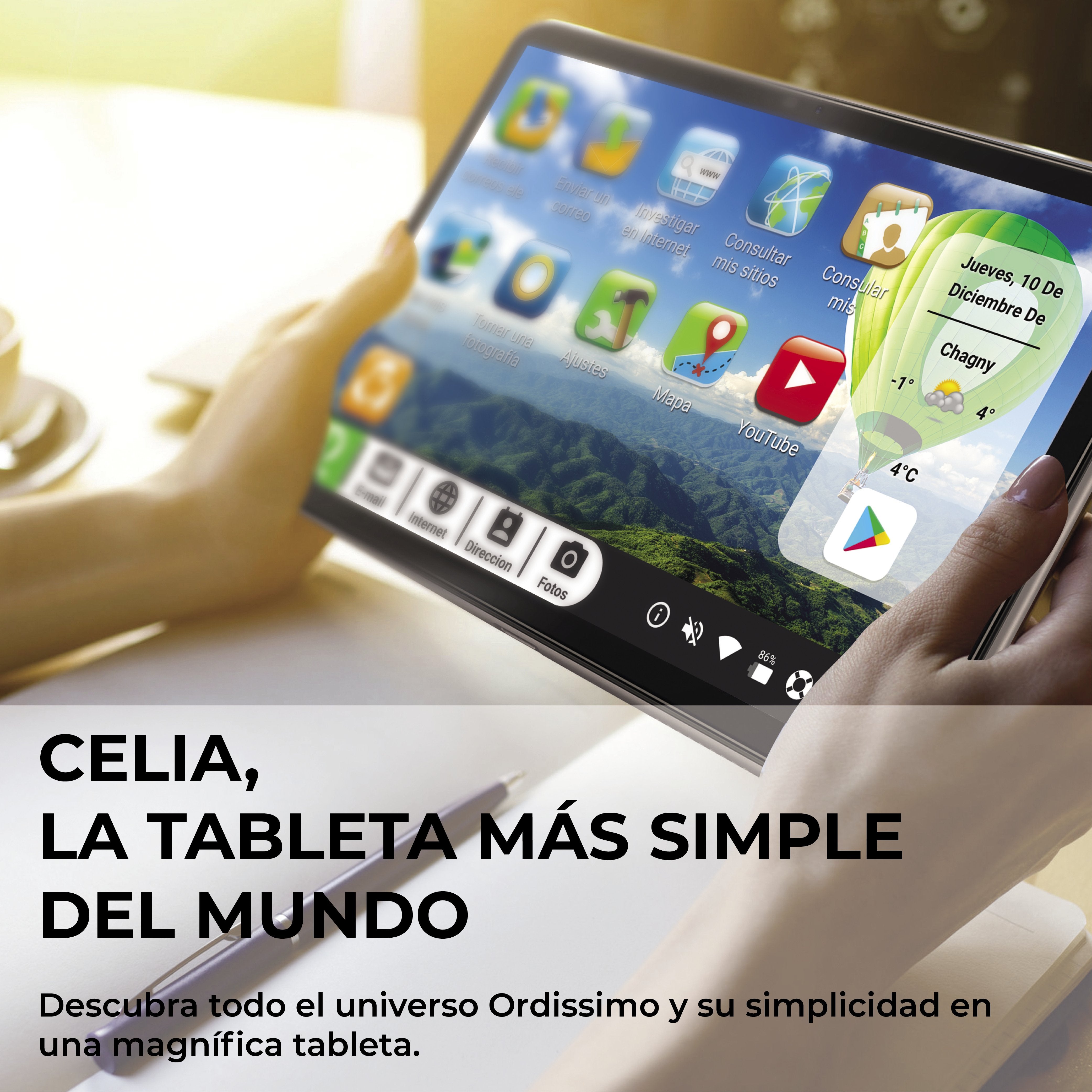 EAN 3760179061659 - ORDISSIMO ART0418 tablet 4G 64 GB 25,6 cm (10.1") 4 GB Wi-Fi 5 (802.11ac) Android 10 Negro imagen 3