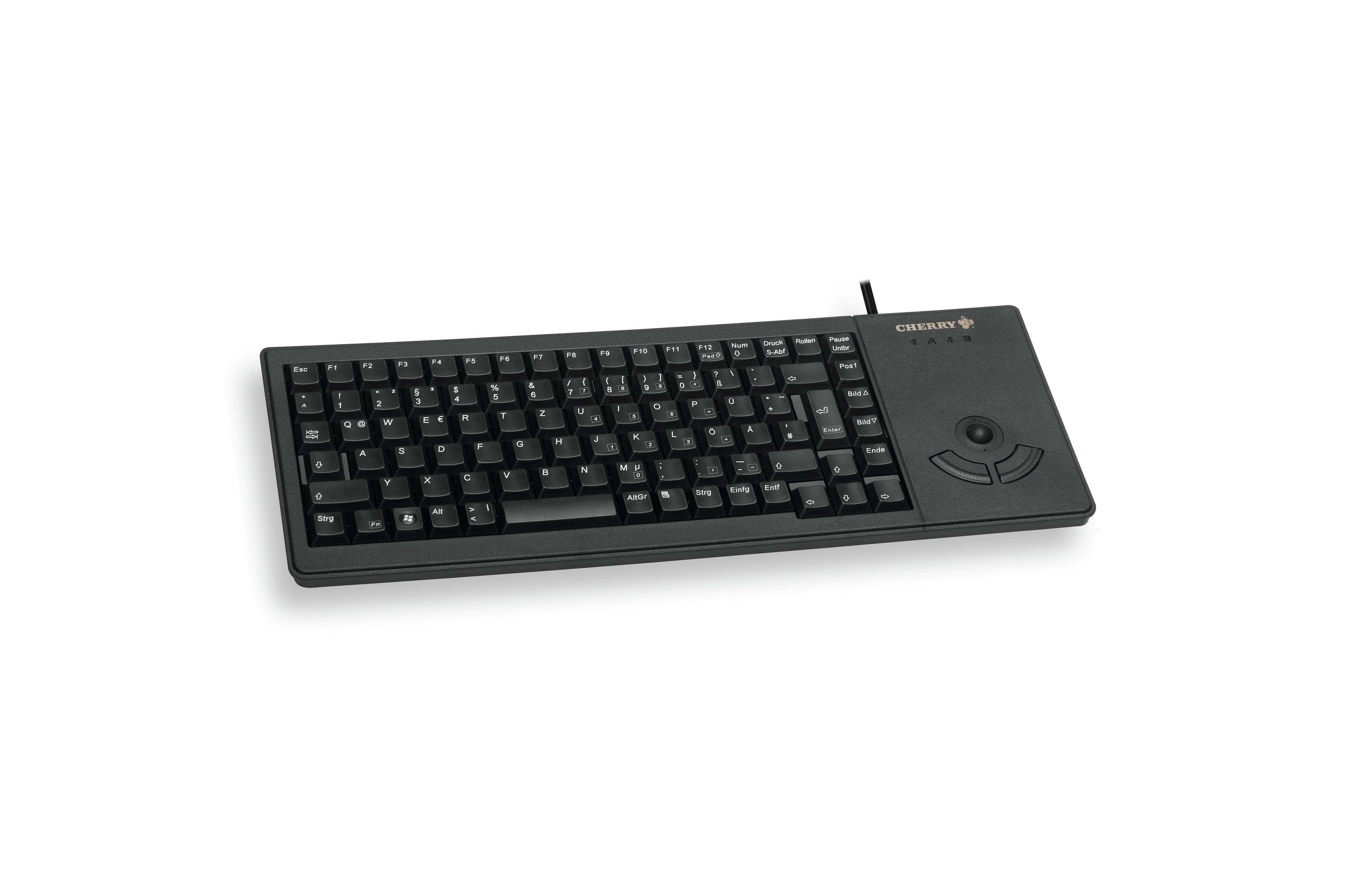 EAN 4025112084454 - CHERRY XS Trackball teclado Universal USB QWERTY Nórdico Negro imagen 3
