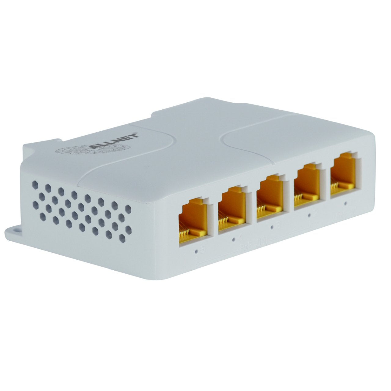 Allnet Switch Unmanaged 5 Port &Hll 5x Gbe &Hll Poe Hdget 85w &Hll 1x Bt Out, 3x Poe Af/At Out, 1xpoe Bt 90w In &Hll Ventiladorlos, Din, Pd-Input &Hll All-Sg8005pd-Bt90