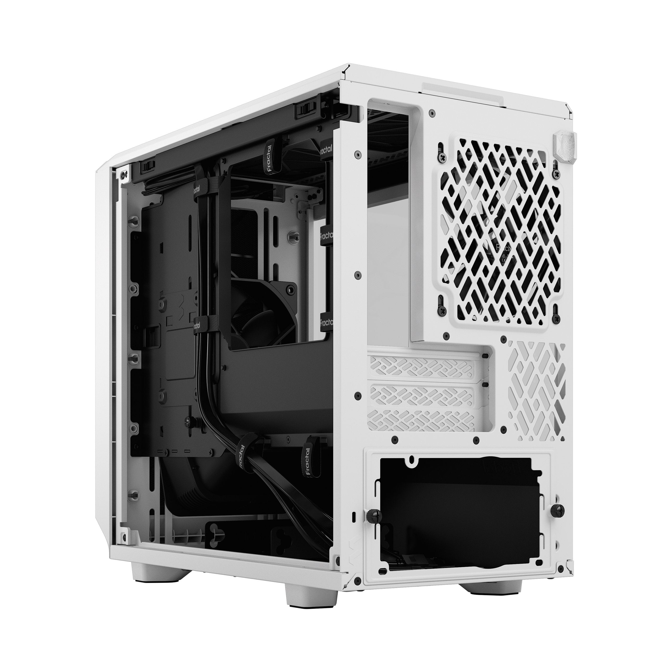 Caja Pc Fractal Design Meshify 2 Nano Blanca Tg Clear Tint Fd-C-Mes2n-02