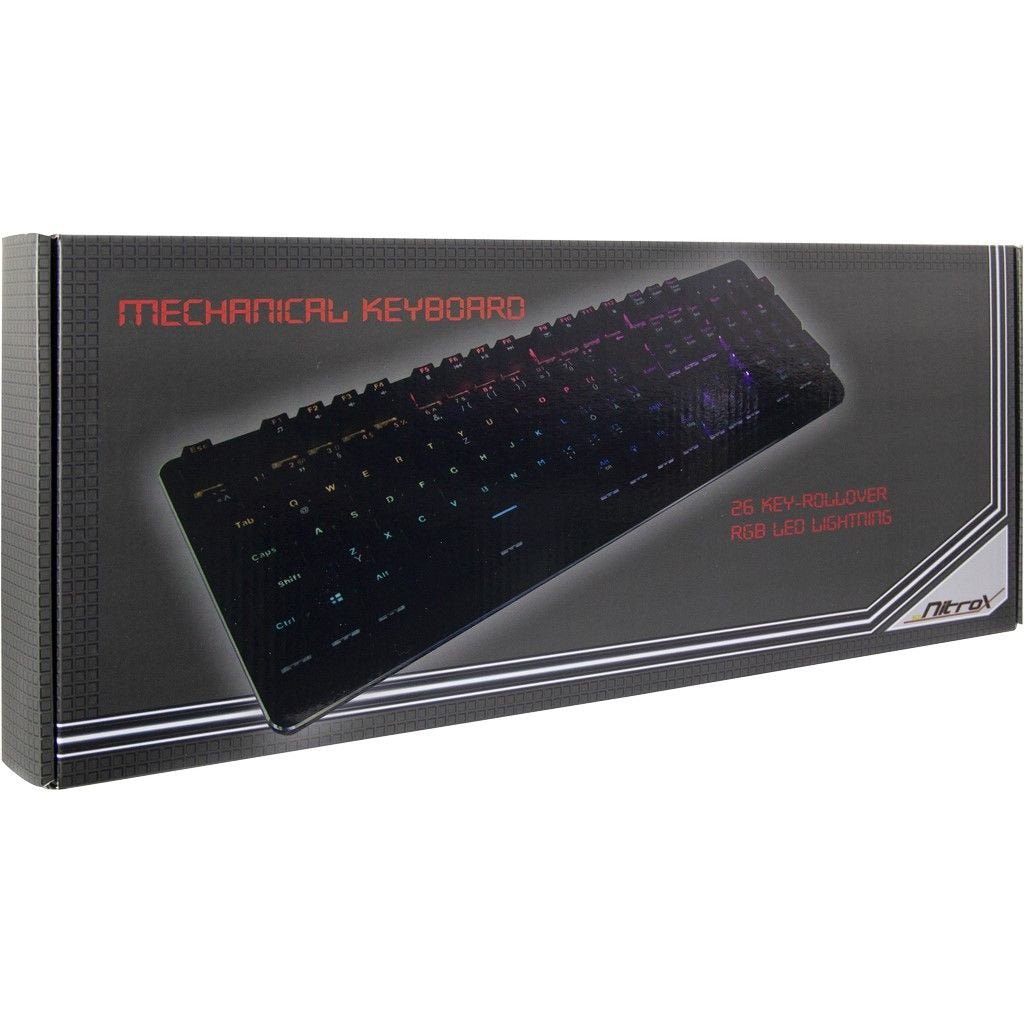 Inter-Tech Teclado (Aleman) Nitrox Nk-2000me