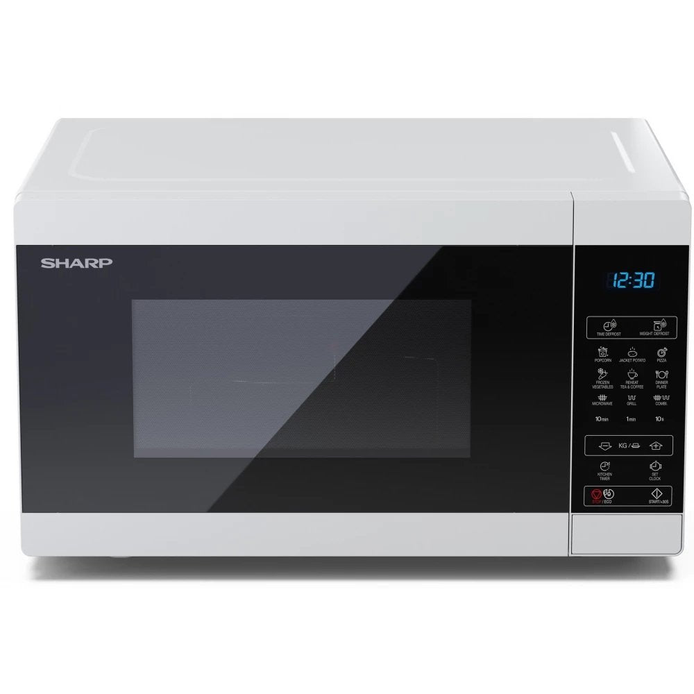 Sharp Yc-Mg81ew 28l 900w/Grill/Touch /White