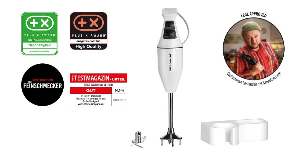 EAN 4011689901201 - ESGE M 100 D Batidora de inmersión 120 W Blanco imagen 1