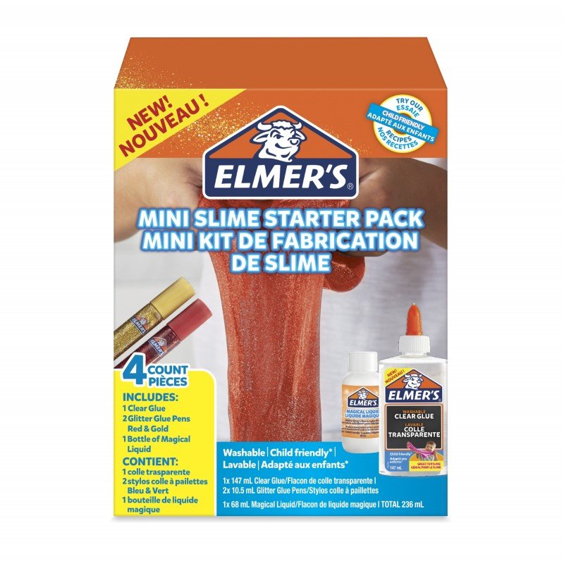 Elmer´S Spooky Kit De Fabricación Slime Halloween Verde Oscuro/Naranja/Negro