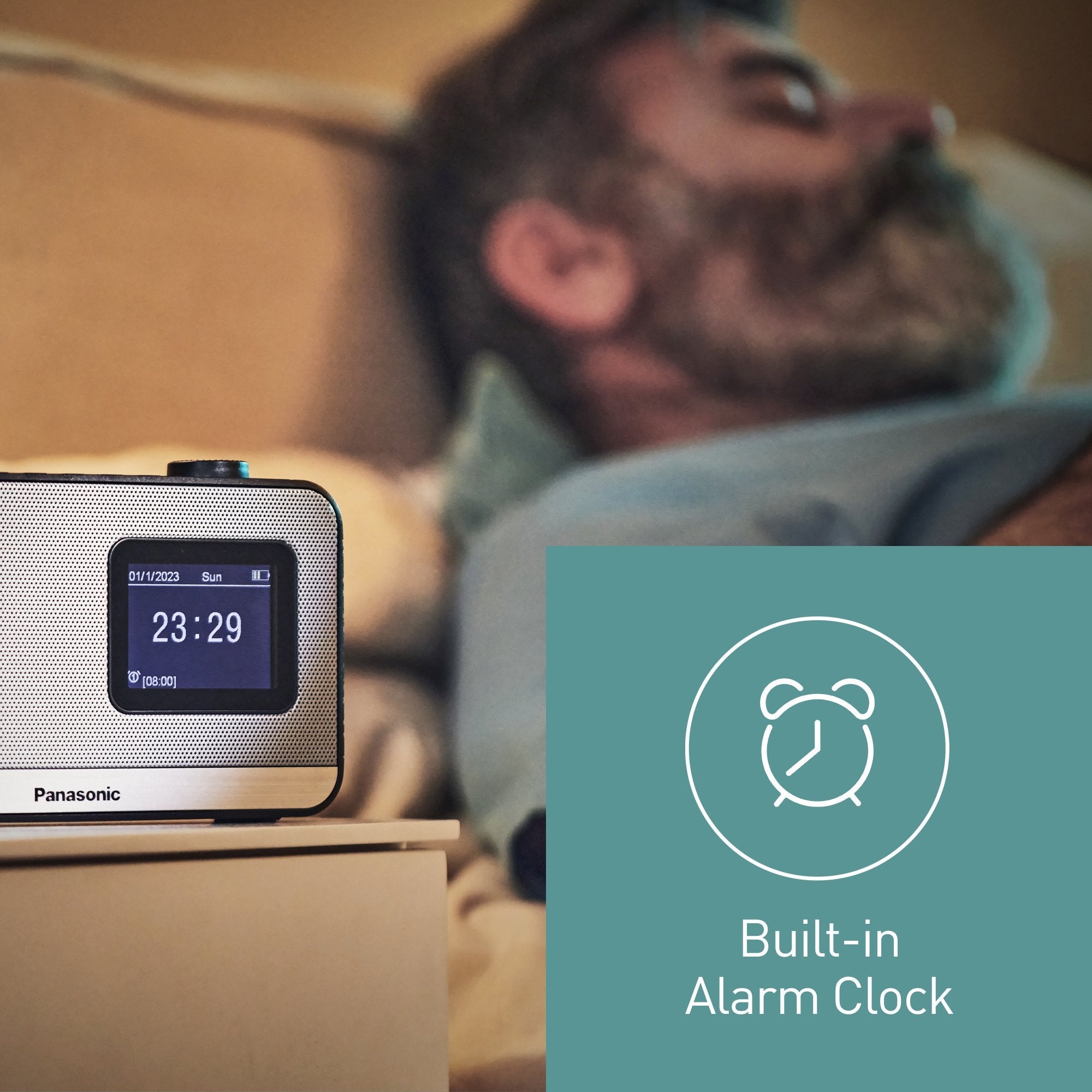 Radio Digital Port. Dab+/Fm 1w Cons Color Negro