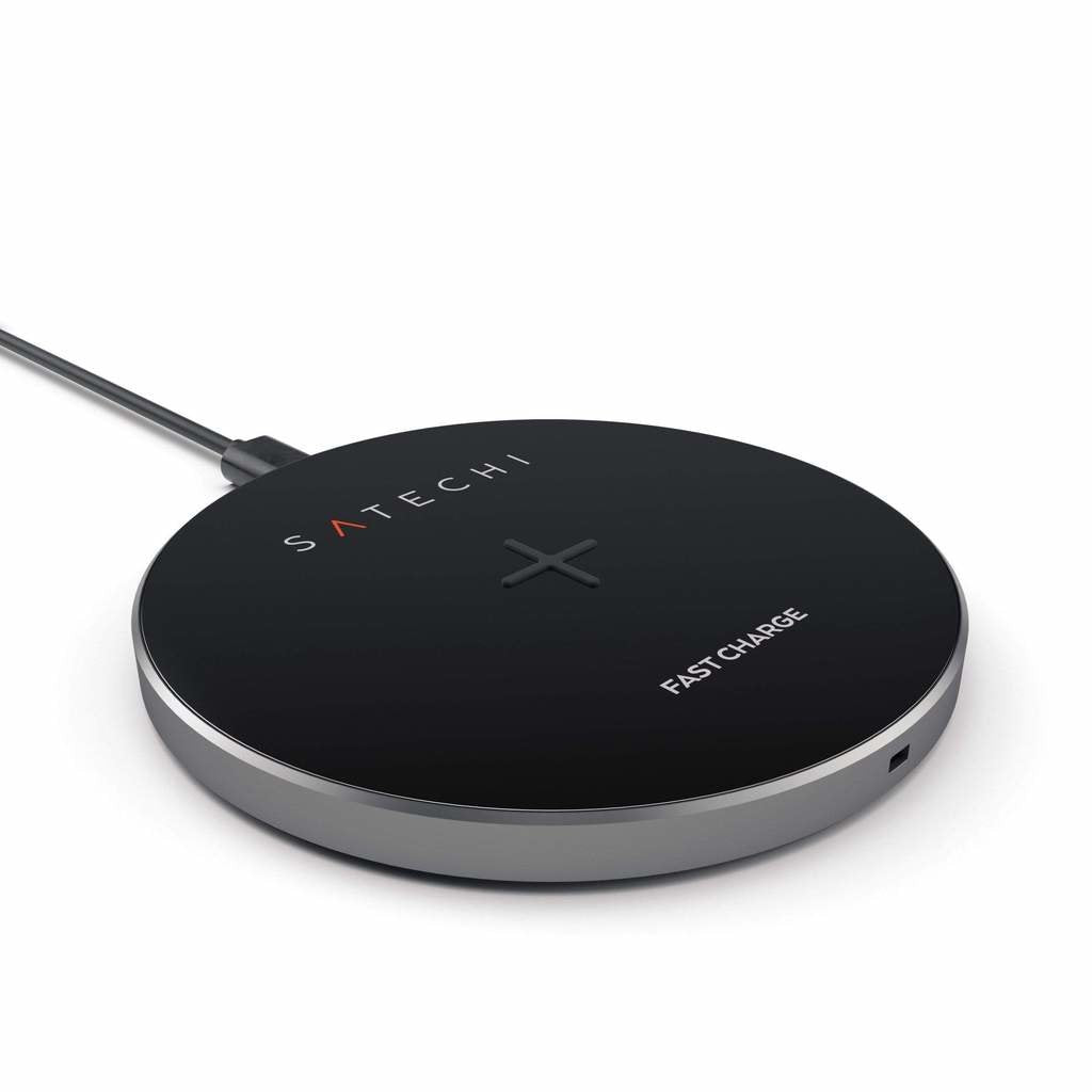 Satechi Wireless Qi Charging Pad Space Gray