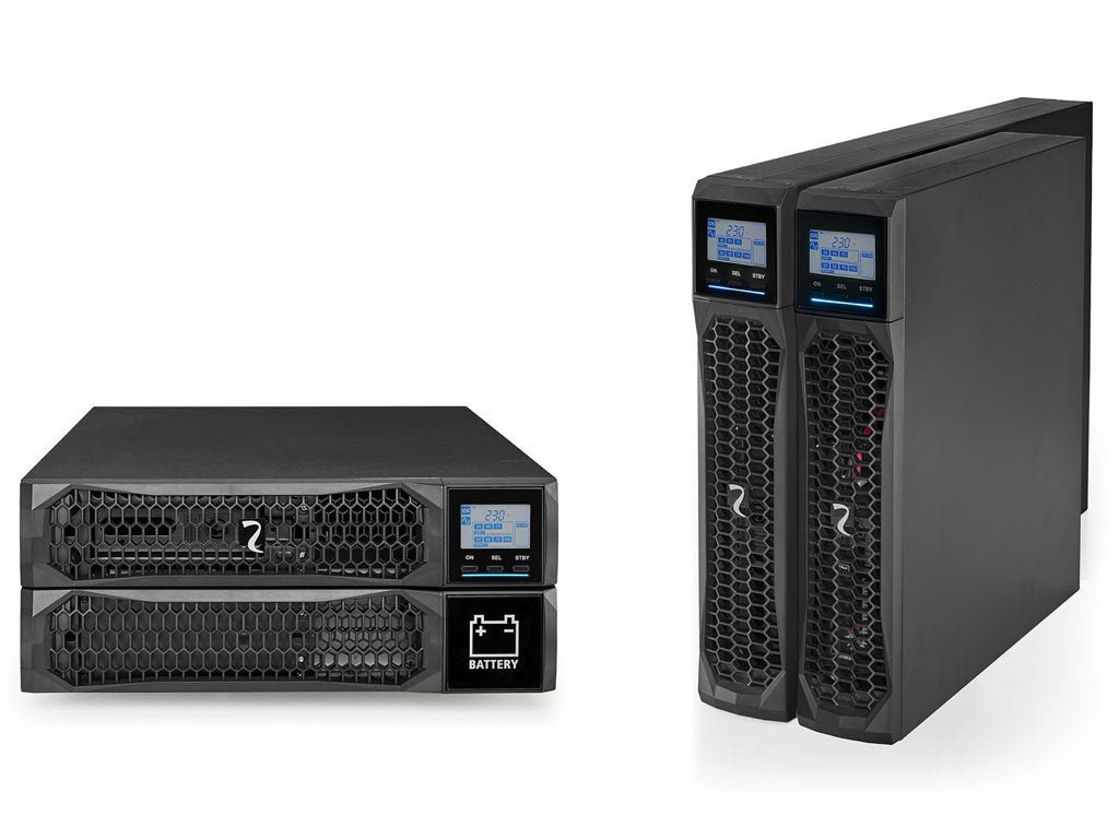 EAN 8023251010156 - Riello Sentinel Dual2 3000 sistema de alimentación ininterrumpida (UPS) Doble conversión (en línea) 3 kVA imagen 1