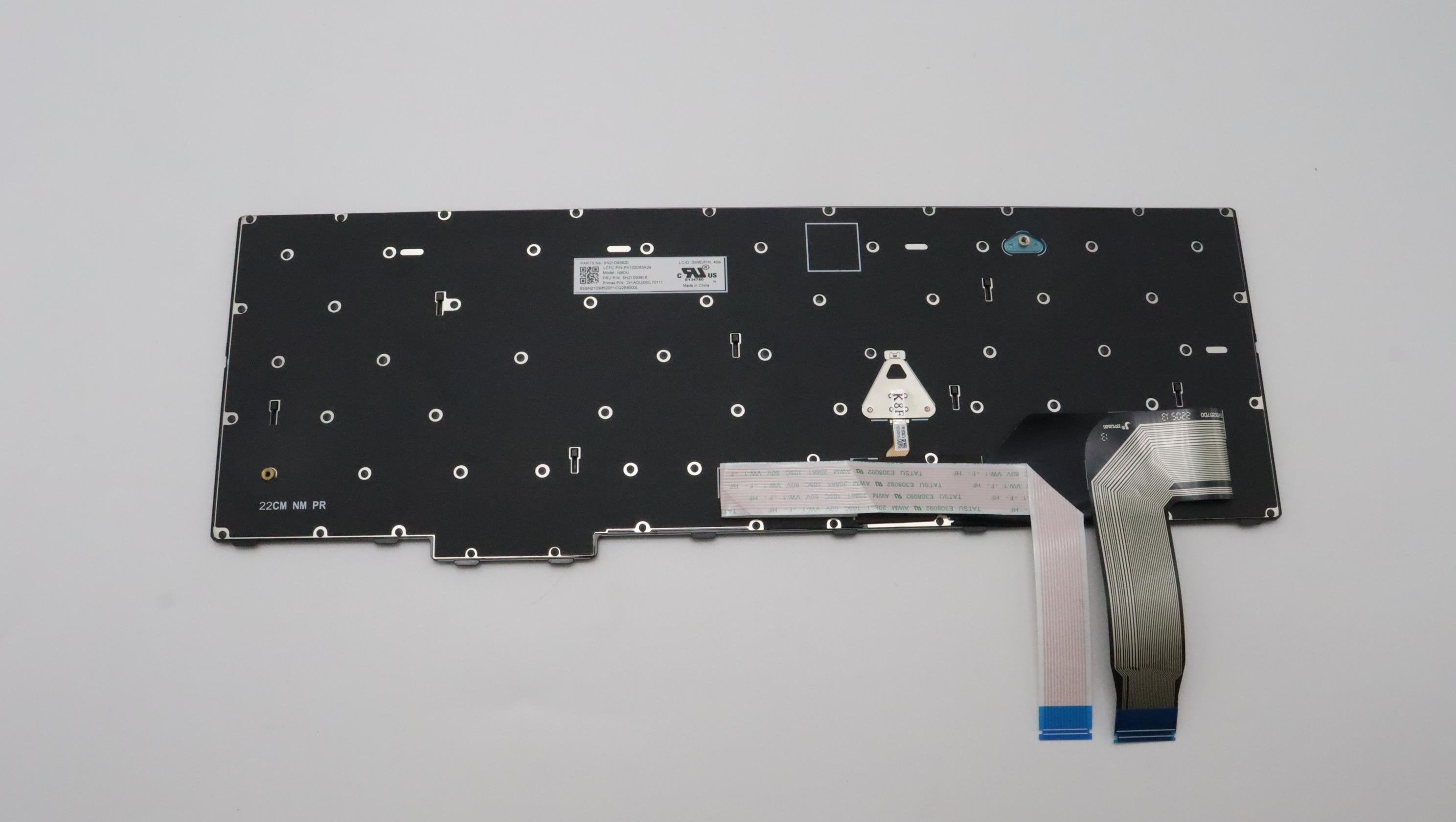 EAN 5704174974444 - Lenovo 5N21D93692 refacción para laptop Teclado imagen 1