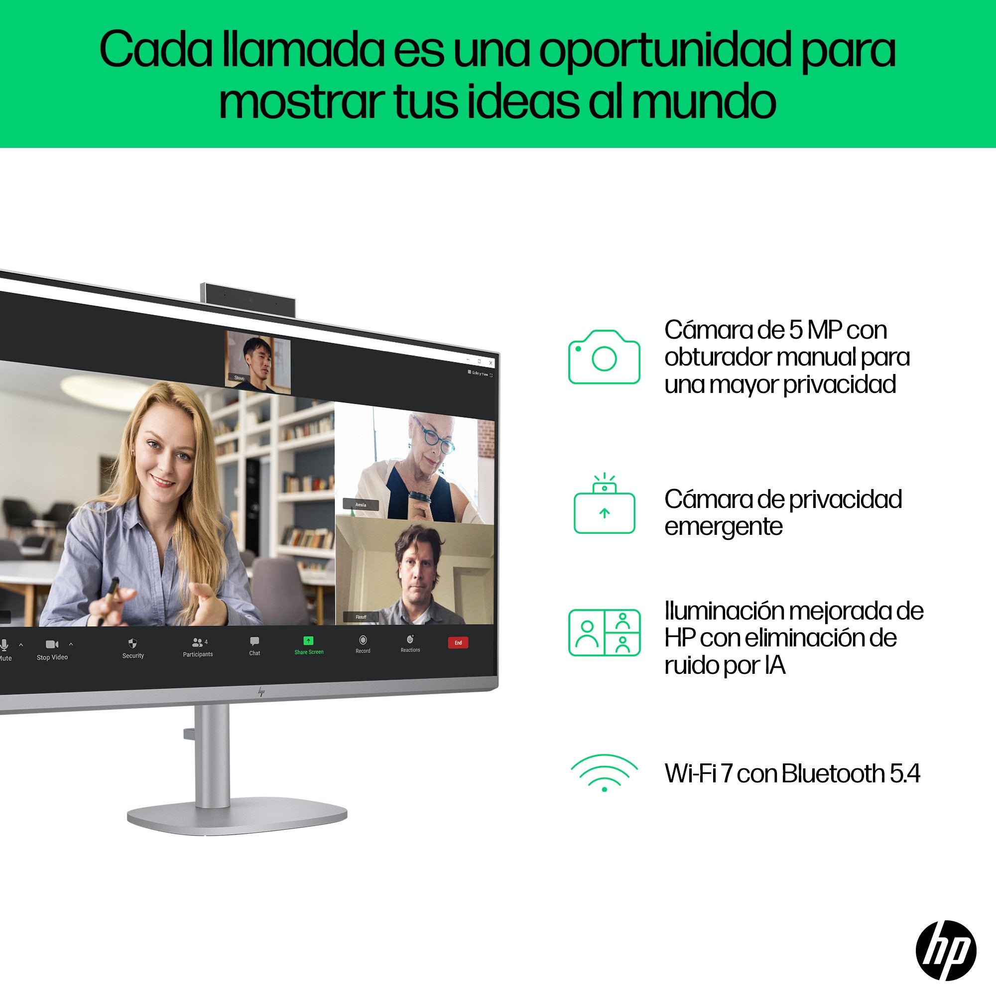 EAN 0199642227309 - HP OmniStudio X 32-c0022ns PC Intel Core Ultra 5 125H 80 cm (31.5") 3840 x 2160 Pixeles PC todo en uno 16 imagen 10
