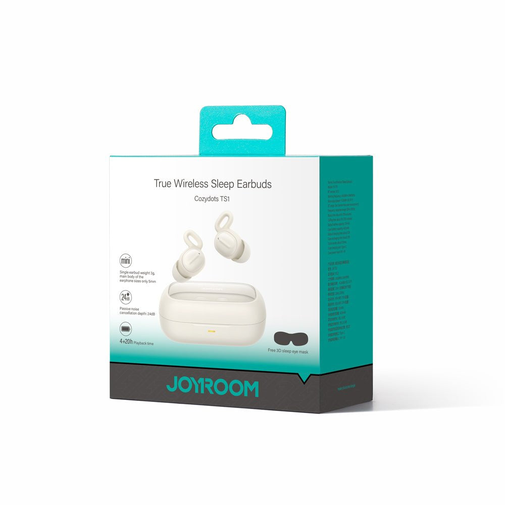 EAN 6941237112095 - JOYROOM JR-TS1_W auricular y casco Auriculares True Wireless Stereo (TWS) Dentro de oído Dormir USB Tipo imagen 2