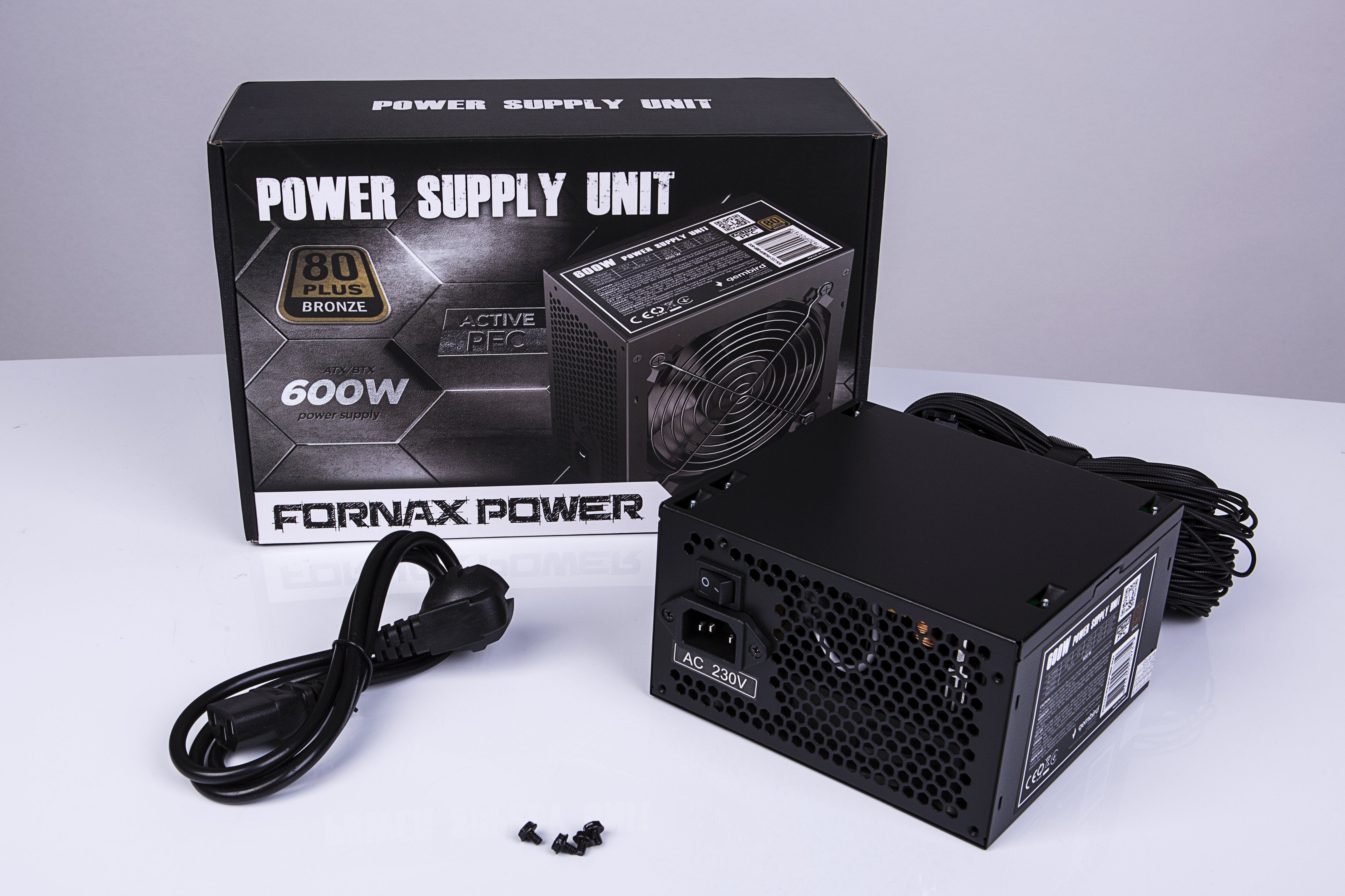 EAN 8716309097819 - Gembird CCC-PSU80P-BBP-600 unidad de fuente de alimentación 600 W 24-pin ATX ATX Negro imagen 4