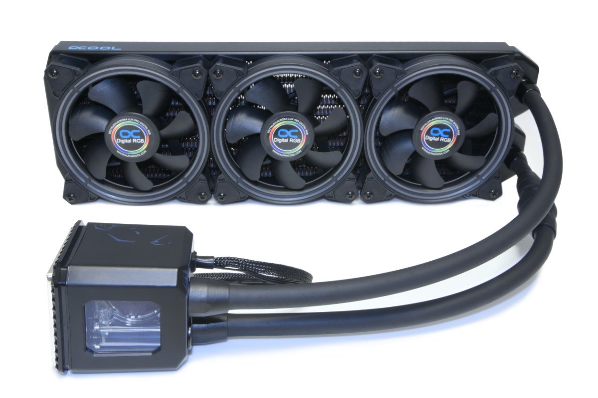 Ven Cpu Ref. Liquida Alphacool Eisbaer Aurora 360 Argb/Rellenable/Ampliable/3 Ventiladores 1016664