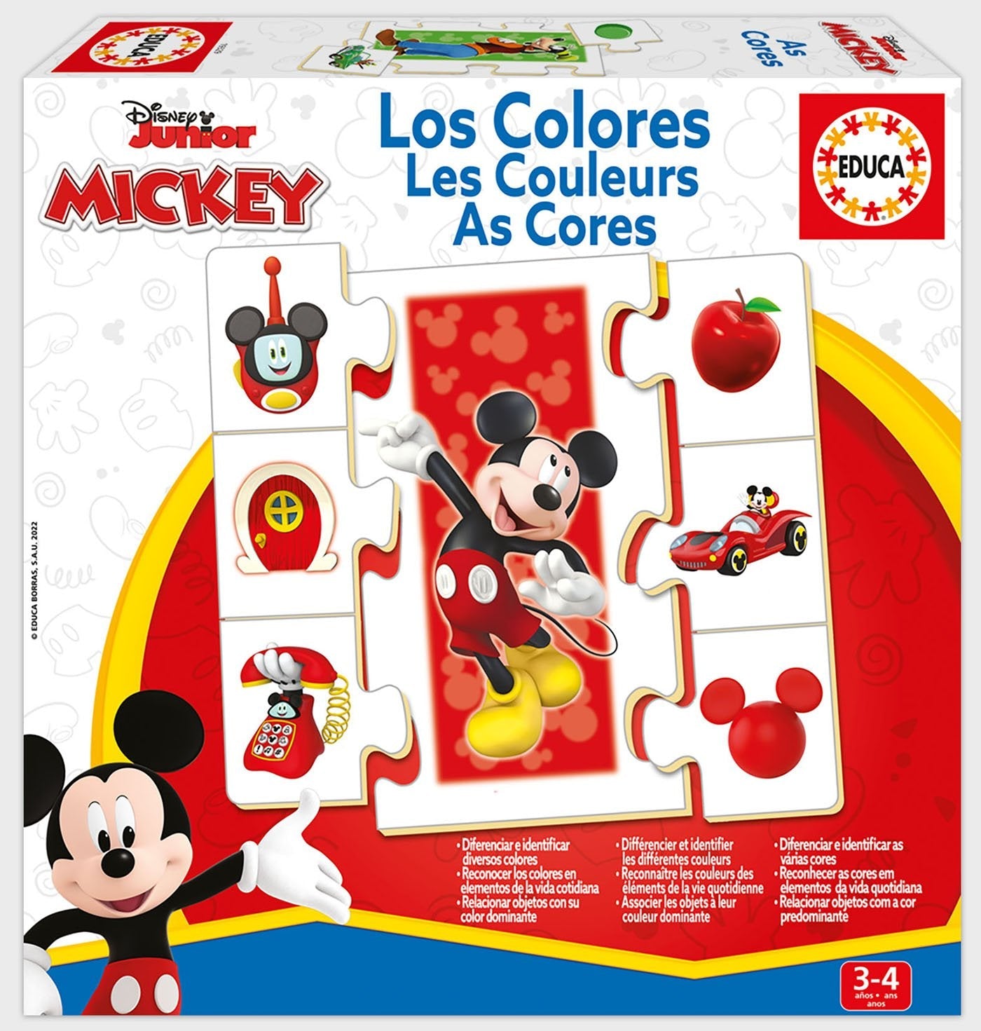 Juego De Colores Mickey - Disney