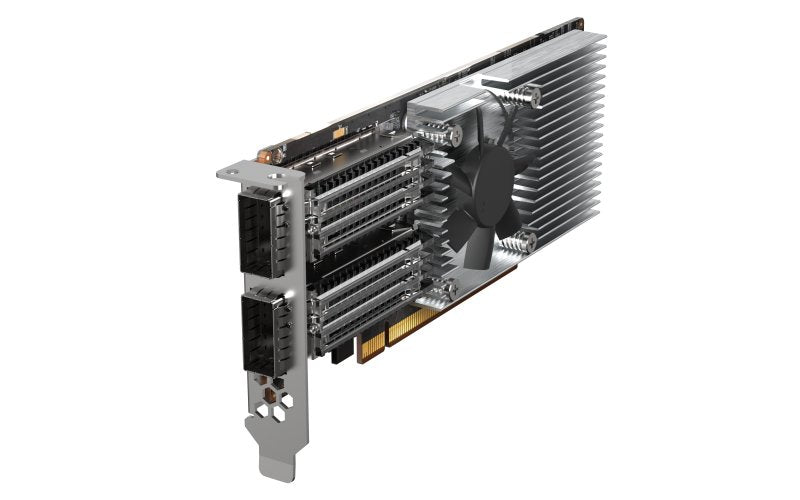 Qnap Qxg-100g2sf-E810 Adaptador Y Tarjeta De Red Interno Fibra 100000 Mbit/S