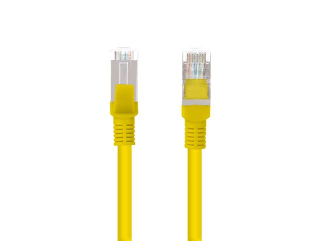 EAN 5901969406047 - Lanberg PCF5-10CC-0200-Y cable de red Amarillo 2 m Cat5e F/UTP (FTP) imagen 1
