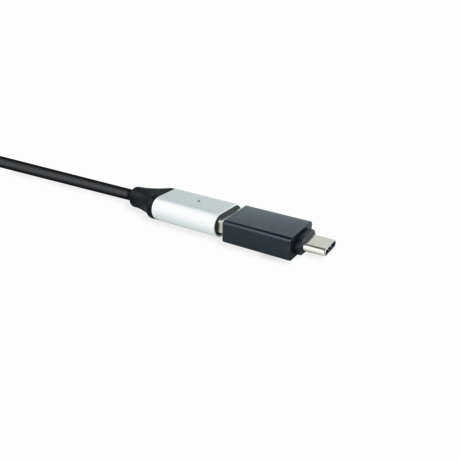 Nanocable Adaptador Usb-C A Usb 3.1 - Usb-C/M-Usb-A/H - Aluminio - Negro