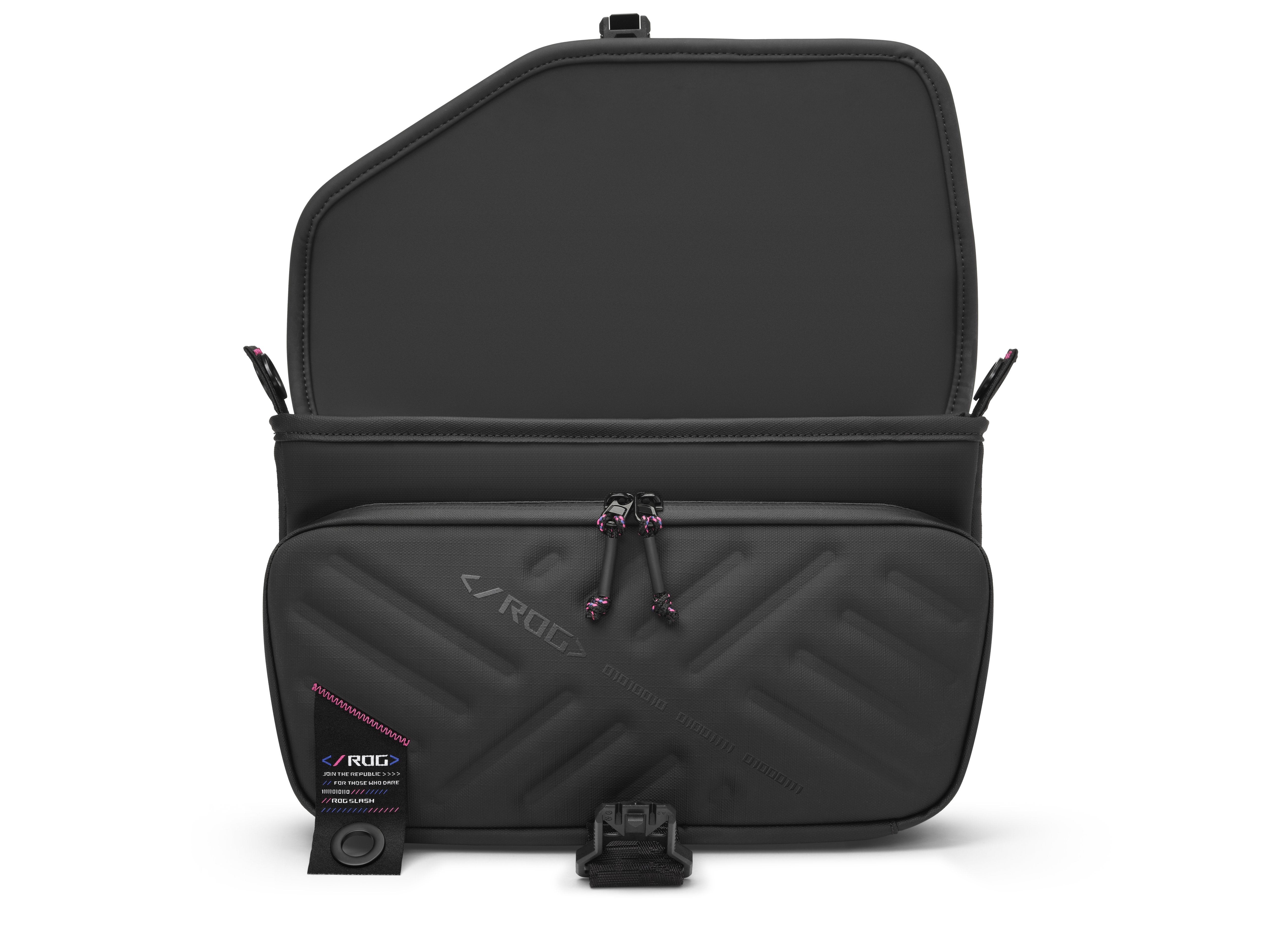 EAN 4711387814796 - ASUS BC3004 ROG SLASH SLING BAG 4.0 Bandolera cuero PU, Poliéster Negro imagen 4