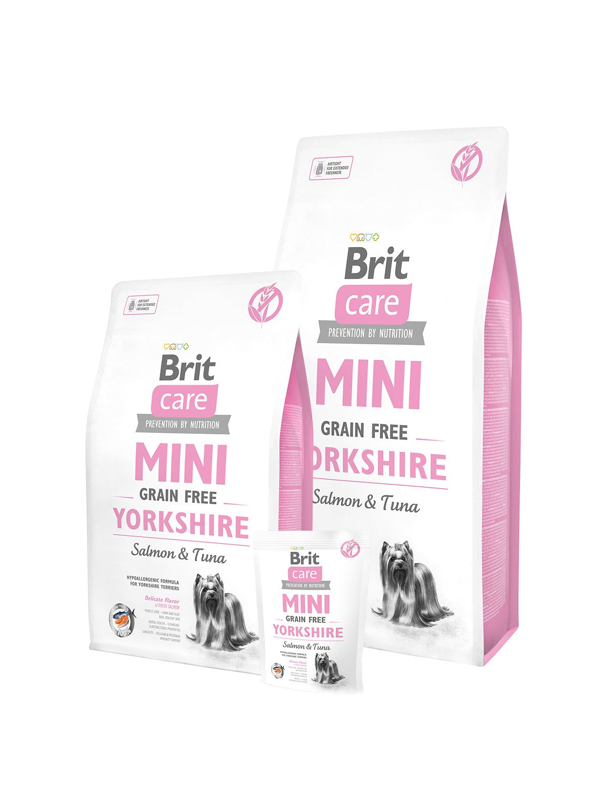EAN 8595602520213 - Brit Care Mini Grain Free Yorkshire 7 kg Adulto Salmón imagen 1