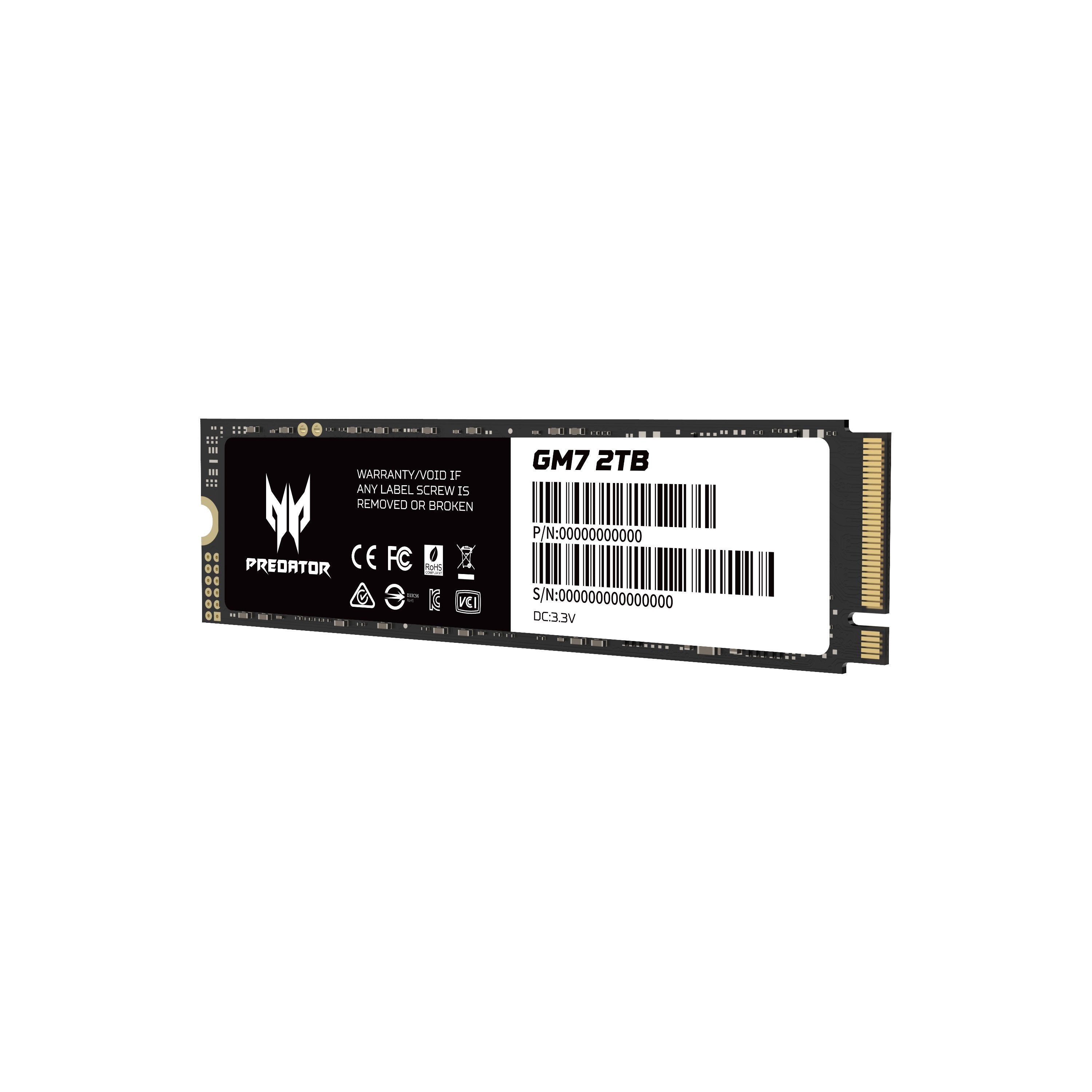 EAN 6955914619135 - Predator GM7-2TB M.2 PCI Express 4.0 NVMe imagen 2