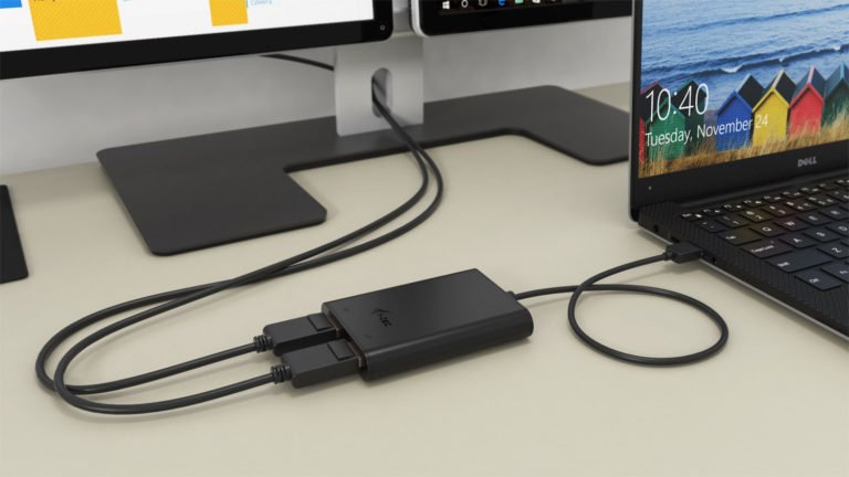 I-Tec Usb 3.0 Display Port 2x Dp 4k Ultra Hd 4096x2160 60hz Display Adapter With Displaylink Chip 6950 For Macos Windows Android